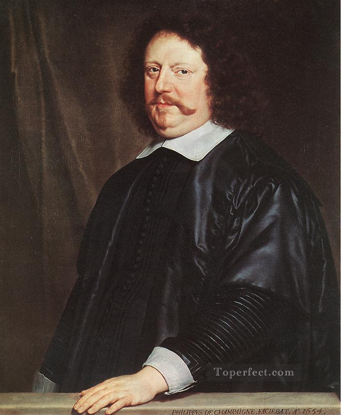 Portrait of Henri Groulart Philippe de Champaigne Oil Paintings